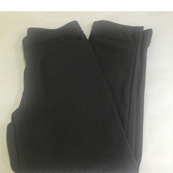 Women’s Micro check skinny stretch Legging Pant lined warm medium - Picture 6 of 7